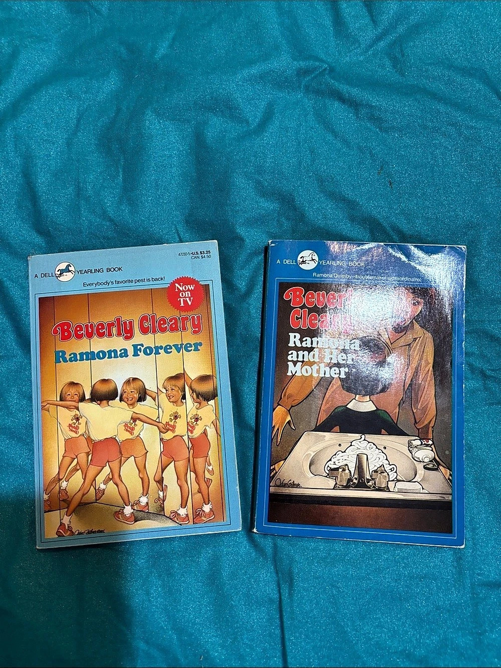 Dell Publishing Ramona Forever and Ramona and Her Mother Beverly Cleary